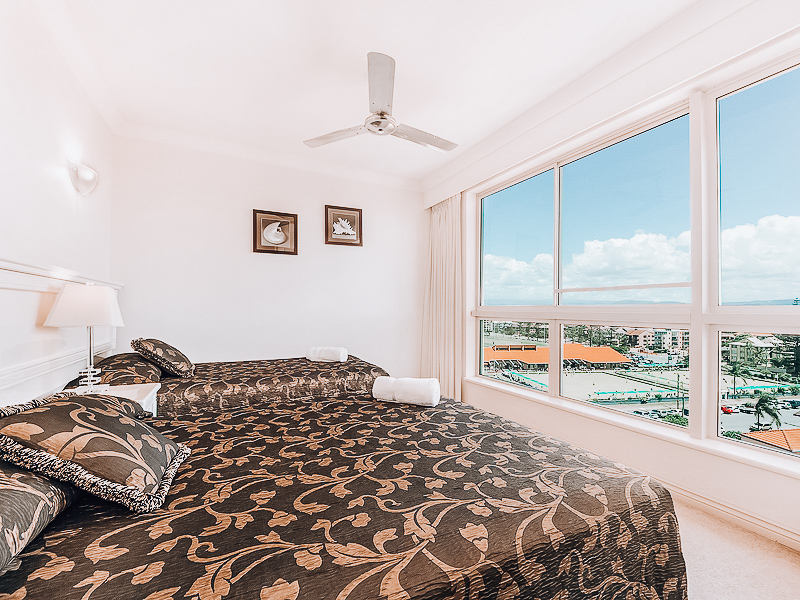 Oceana on Broadbeach Accommodation Bedroom