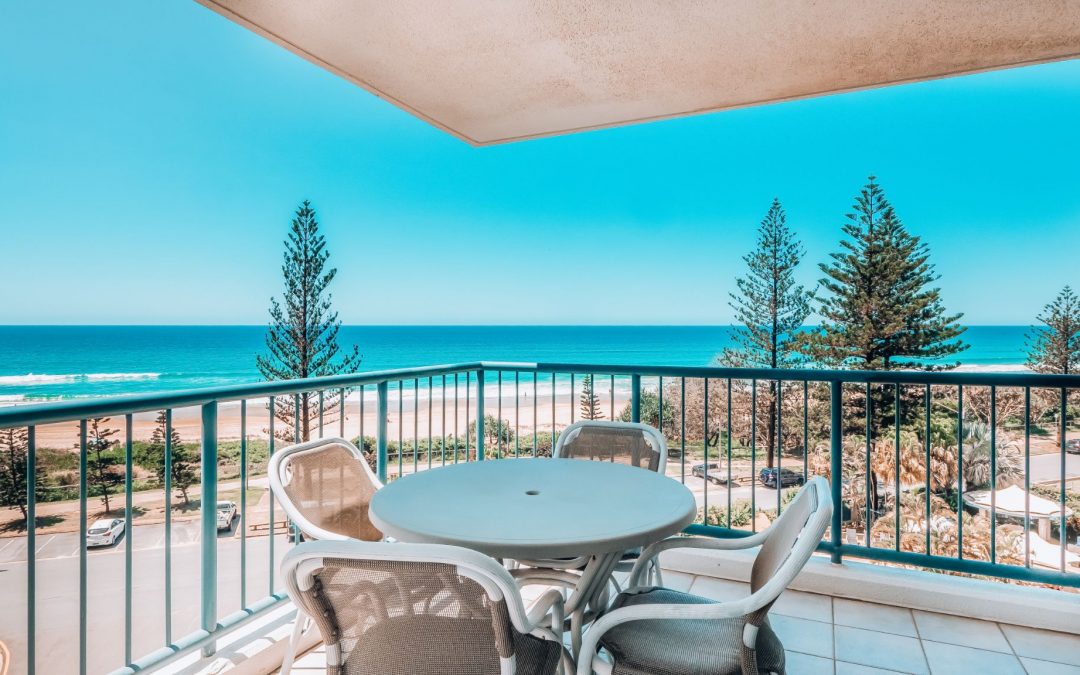 Oceana on Broadbeach balcony ocean views