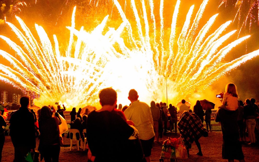 Evening Fireworks Gold Coast Show